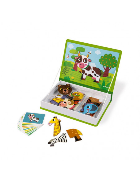 Magnetique book animaux