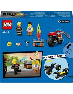 LEGO®CITY 60410 - LA MOTO D’INTERVENTION RAPIDE DES POMPIERS 2
