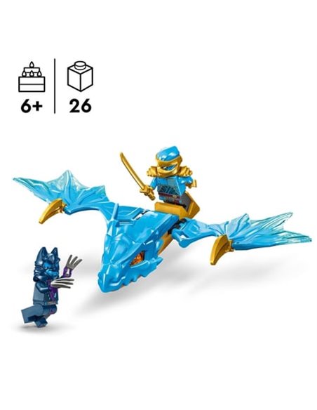 LEGO®NINJAGO® 71802 - L’ATTAQUE DU DRAGON REBELLE DE NYA