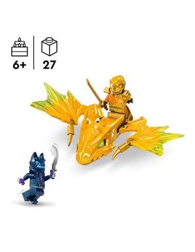 LEGO®NINJAGO® 71803 - L’ATTAQUE DU DRAGON REBELLE D’ARIN