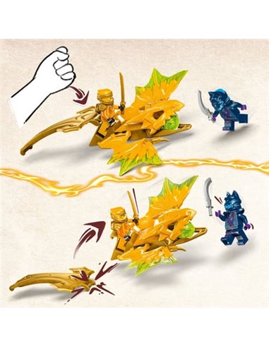 LEGO®NINJAGO® 71803 - L’ATTAQUE DU DRAGON REBELLE D’ARIN