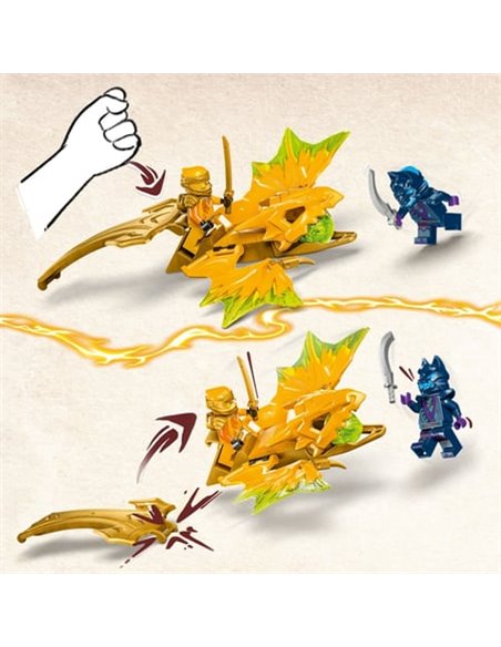 LEGO®NINJAGO® 71803 - L’ATTAQUE DU DRAGON REBELLE D’ARIN
