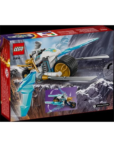 LEGO® NINJAGO®71816 - LA MOTO DE GLACE DE ZANE