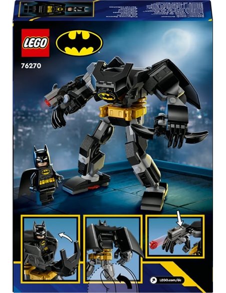 LEGO DC COMICS SUPER HER - 76270 - L’ARMURE ROBOT DE BATMAN™