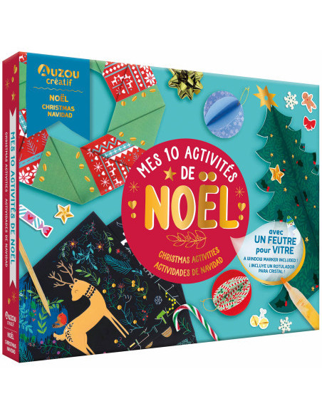 Mon coffret d'activités de noël - Auzou