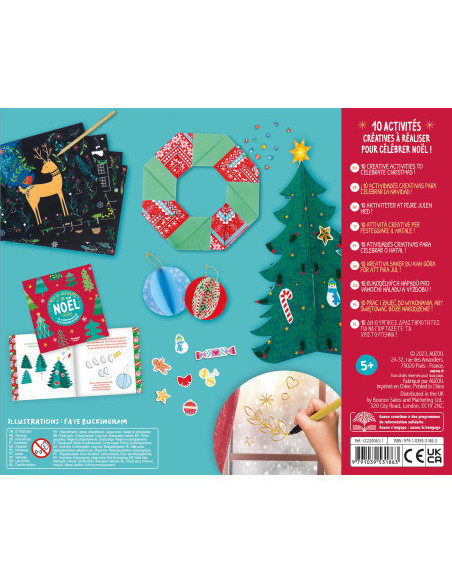 Mon coffret d'activités de noël - Auzou