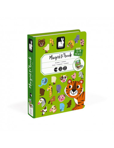 Magnetique book animaux