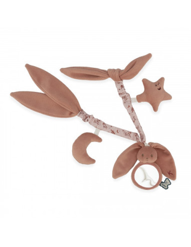 Chaîne d'activités Lapinoo - Terracotta - Kaloo