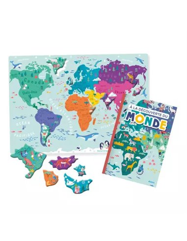 Mon atlas du monde aimanté