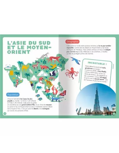 Mon atlas du monde aimanté