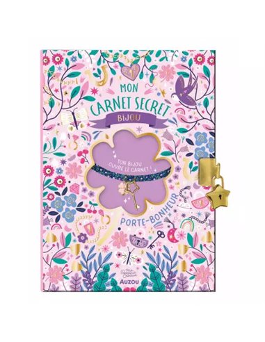 Ma papeterie créative - Mon carnet secret bijou porte-bonheur