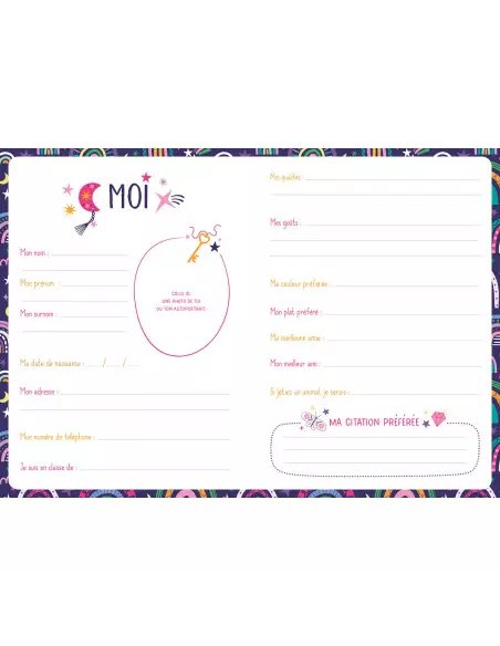 Ma papeterie créative - Mon carnet secret bijou porte-bonheur