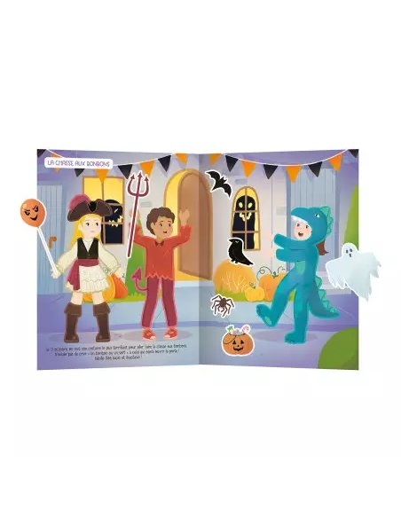 Mes 500 autocollants créatifs - Halloween