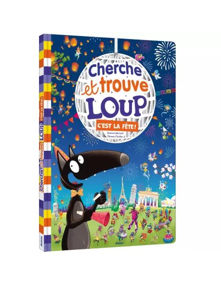 Cherche et trouve géant - Loup - C'est la fête !