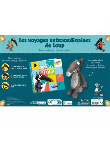 Coffret loup - Les voyages extraordinaires de loup