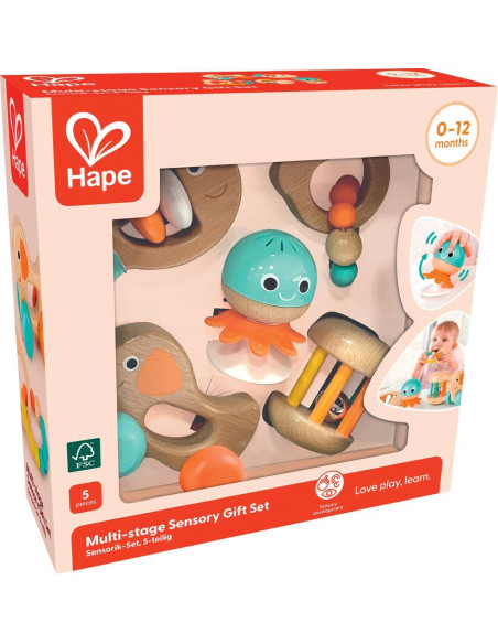 Coffret sensoriel 1er âge - hape