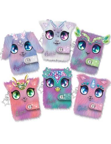 Mini fuzzy - carnet de notes - nebulous stars