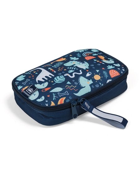 PORTE SANDWICH DINO BLEU - sac isotherme