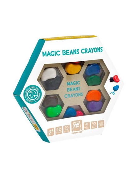 CRAYON HARICOTS MAGIQUE 12PCS