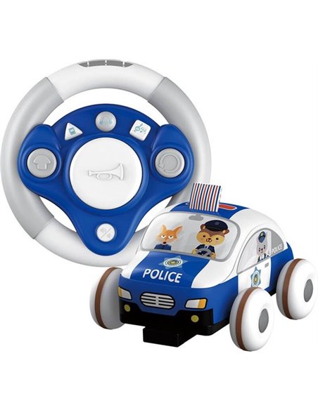 CAMION POLICE AVEC TELECOMMANDE - eureka kids