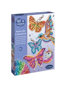 ART & CREATIONS - PORTE-CLES A DIAMANTER