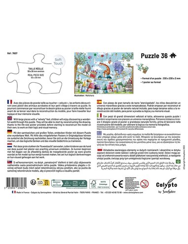PUZZLE 36 P - Animaux Acrobates
