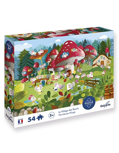 PUZZLE 54 P - Le Village des Souris