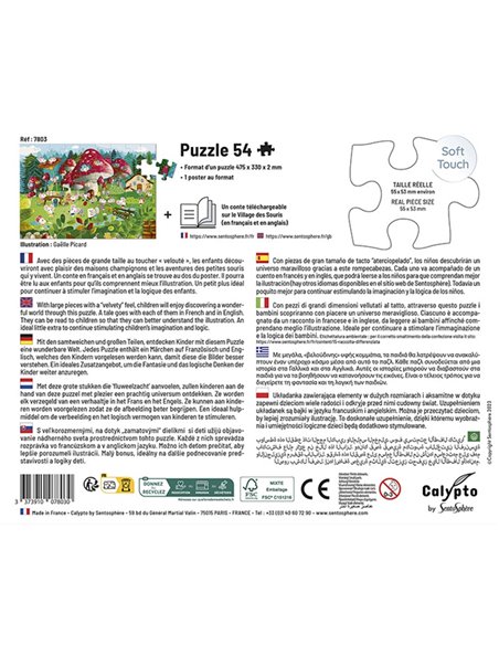PUZZLE 54 P - Le Village des Souris