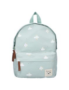Sac à dos enfant oiseaux bleu 2