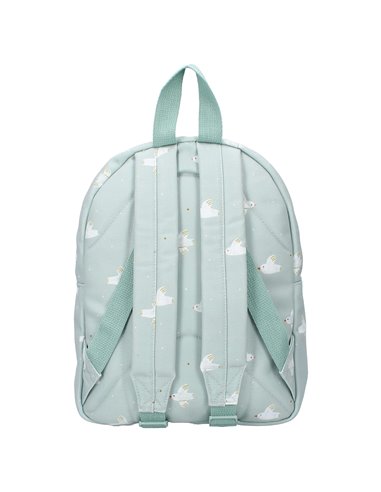 Sac à dos enfant oiseaux bleu