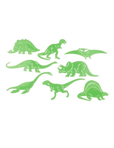 Dino World Sticker brille dans le noir