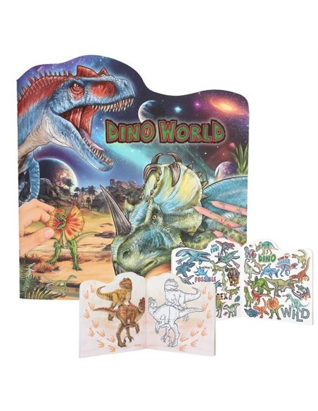 Dino World Livre de coloriage figuratif