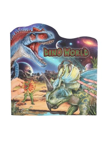 Dino World Livre de coloriage figuratif