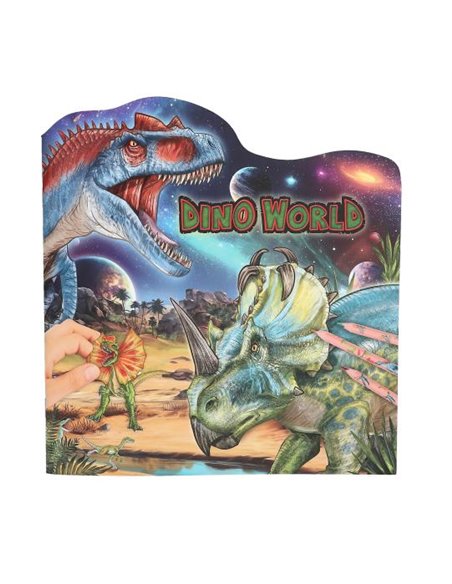 Dino World Livre de coloriage figuratif
