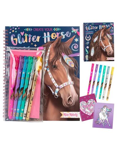 Miss Melody Crée tes chevaux à paillettes