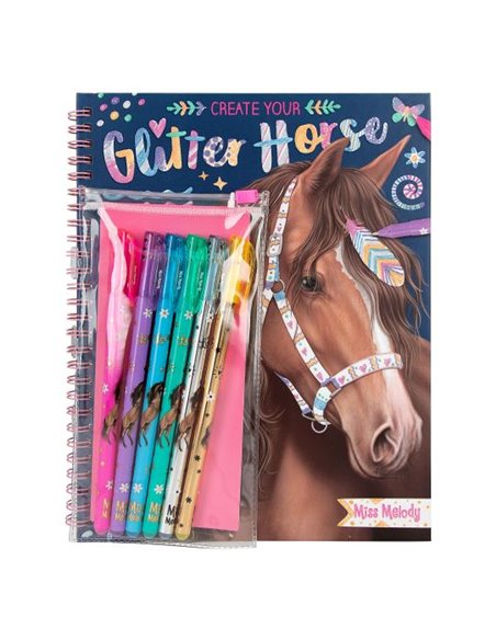 Miss Melody Crée tes chevaux à paillettes