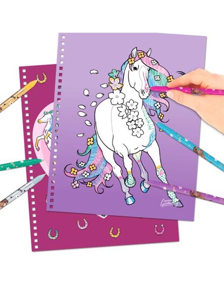 Miss Melody Crée tes chevaux à paillettes