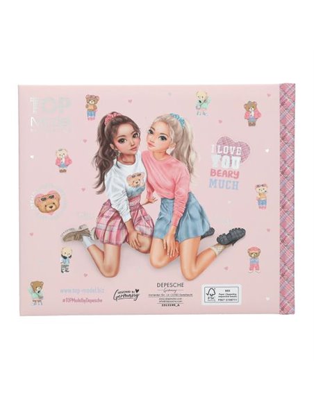 TOPModel Motif 1 de livre d'amis TEAM TEDDY