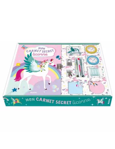 Mon coffret secret licorne - Auzou