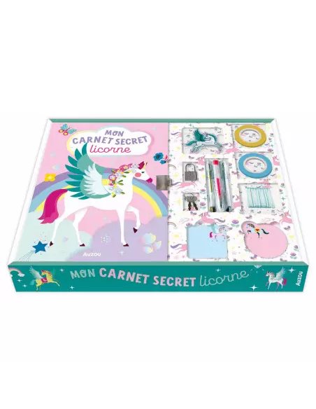 Mon coffret secret licorne - Auzou