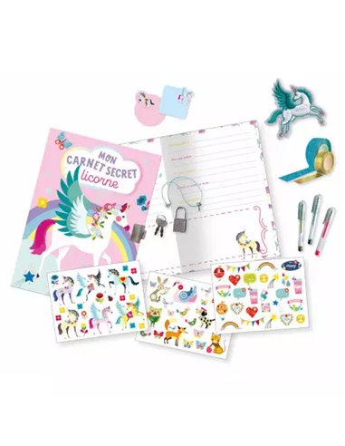 Mon coffret secret licorne - Auzou