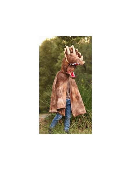 Cape de Triceratops Grandasaurus avec griffes, taille 7-8 ans