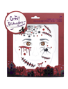 Autocollants pour le visage - thème zombie