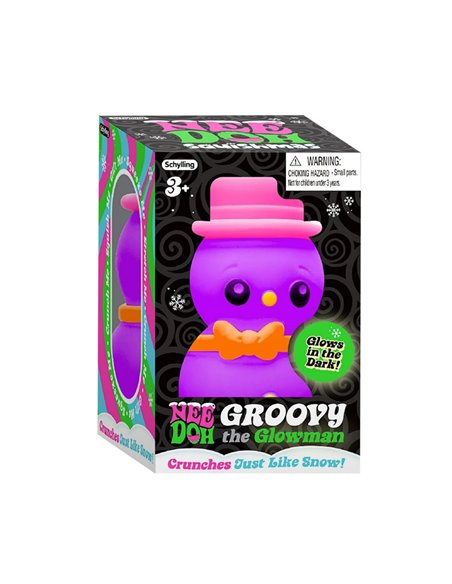 NeeDoh Groovy the Glowman Squishmas