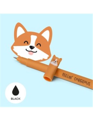  Stylo legami  encre gel effacable - Corgi 