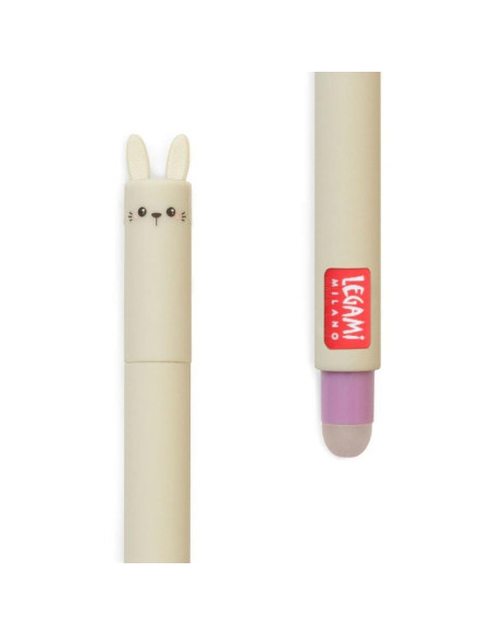  Stylo legami  encre gel effacable - Lapin 