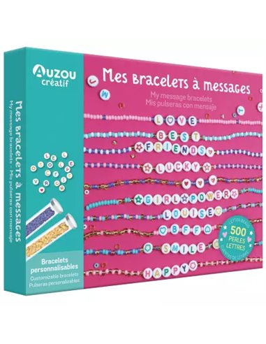  MES BRACELETS À MESSAGES        