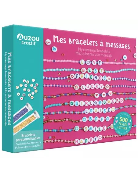  MES BRACELETS À MESSAGES        