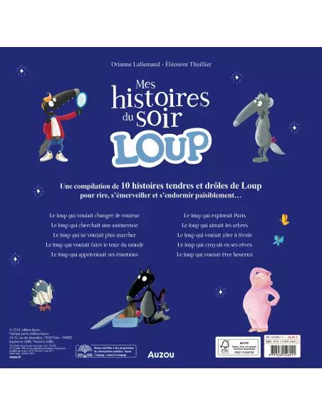 MES HISTOIRES DU SOIR LOUP