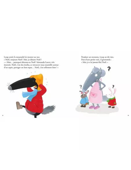 Le loup qui n'aimait pas noël         